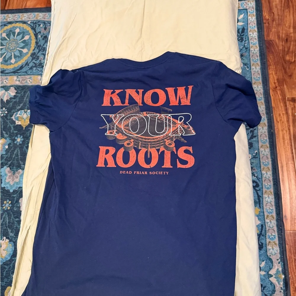 🔥 Dead Friar Society “Know Your Roots” Graphic T-Shirt 🔥 Men’s Large (L)